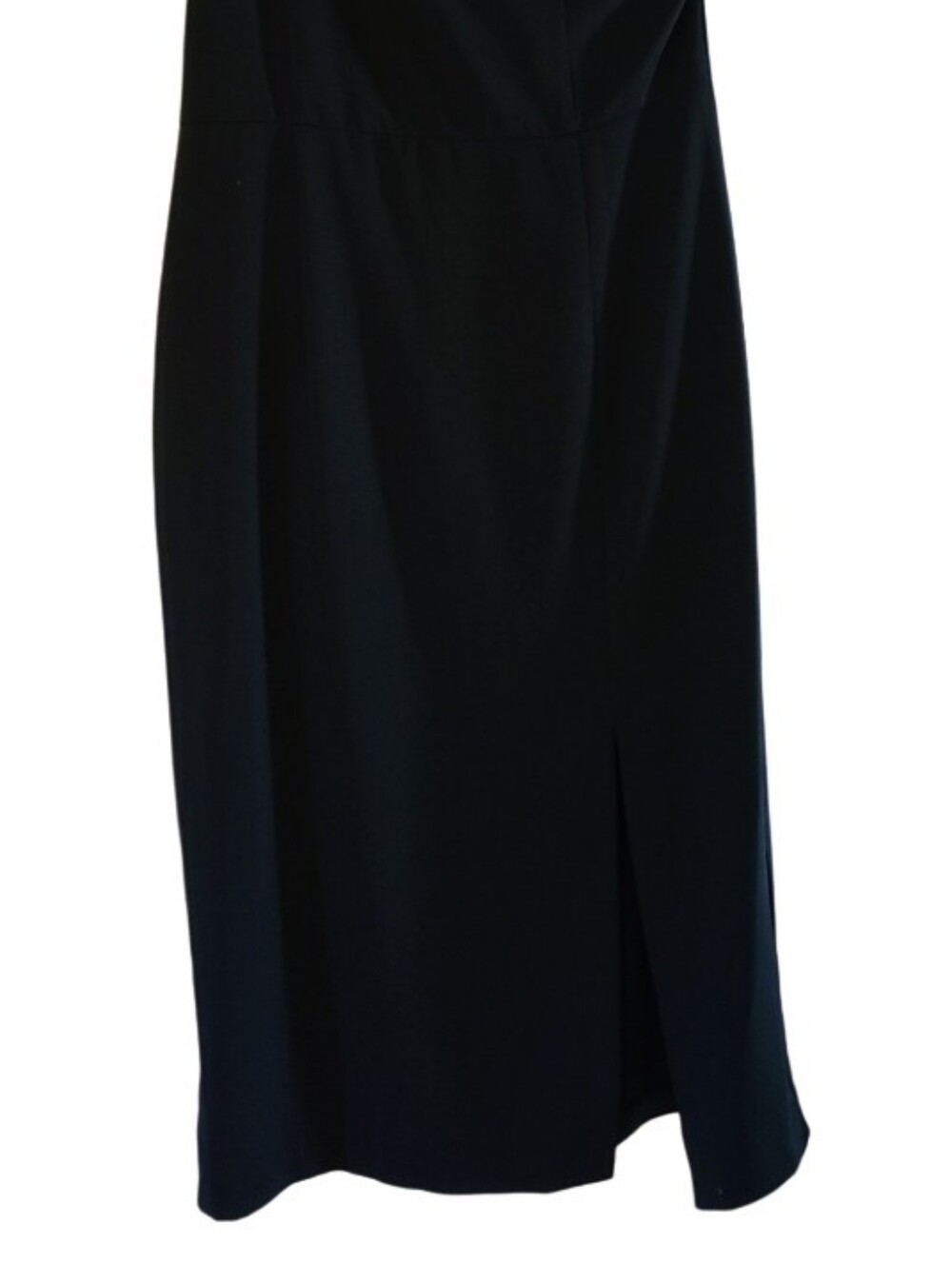 NWT Petal and Pup Xiomar Dress Black One Shoulder Midi Length - Picture 7 of 17